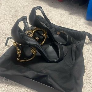 Dolce & Gabbana Black DG Heels